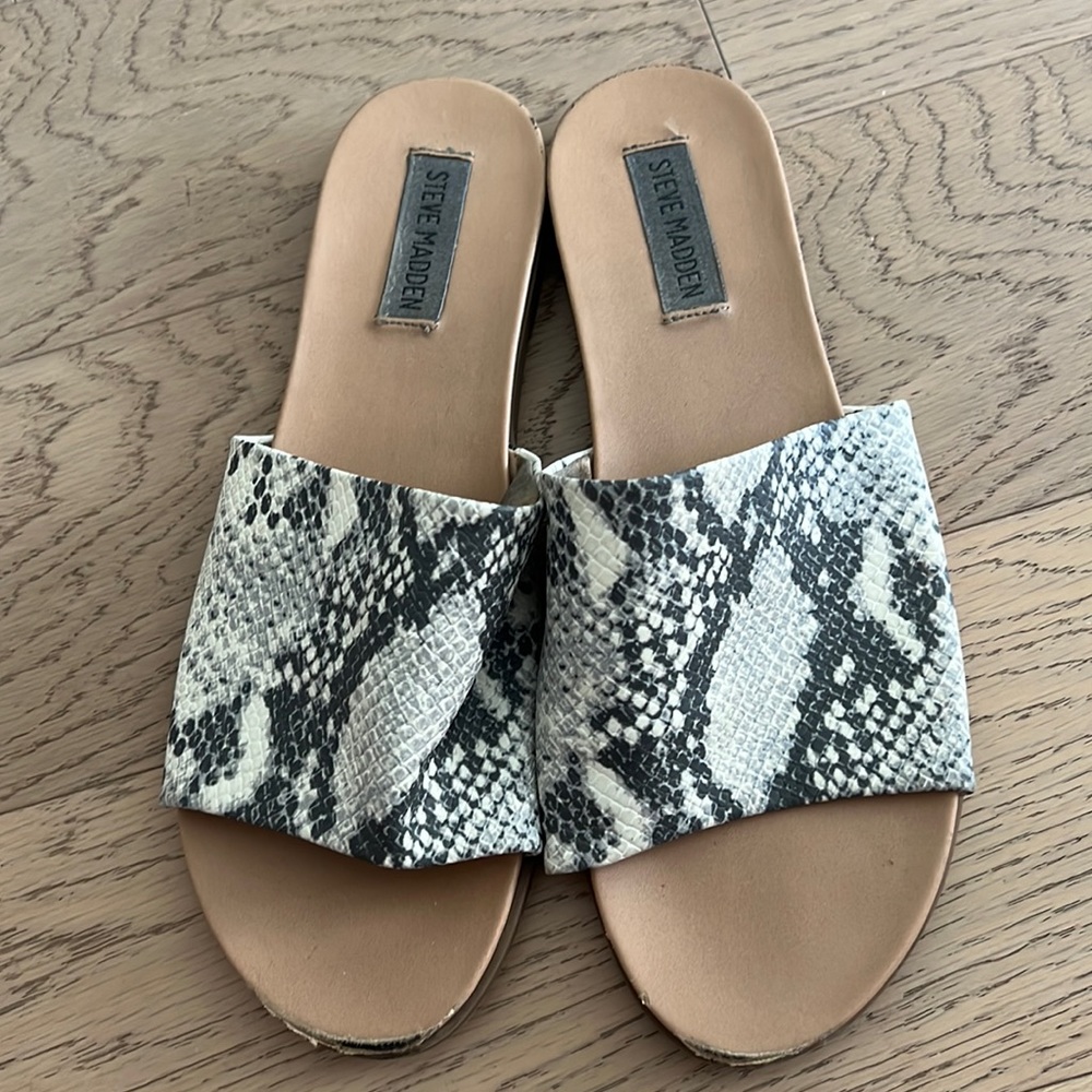 Steve Madden snake sandals